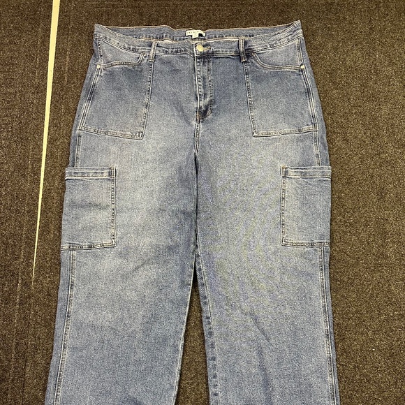 And Now This Womens Used Jeans Size 24W - Picture 1 of 6